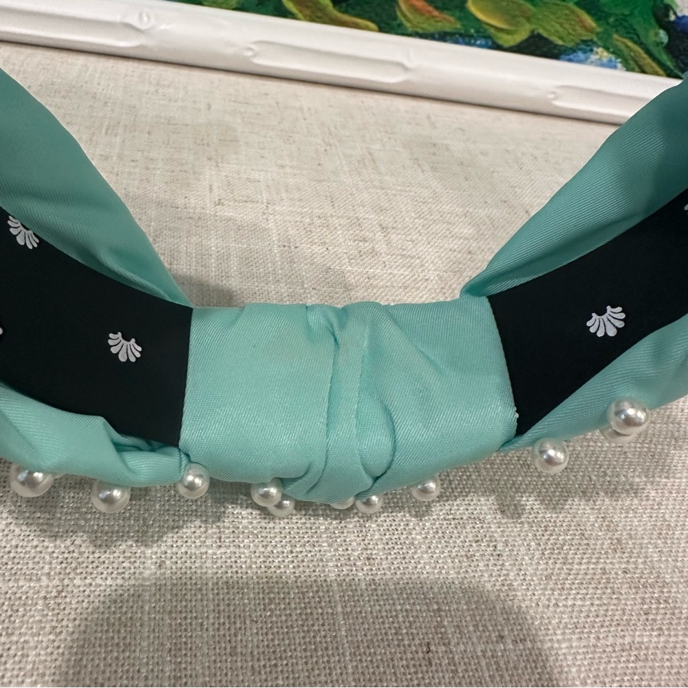 Lele Sadoughi x Stoney Clover Lane Cotton Candy Pearl Headband GUC - Picture 4 of 5